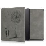 Husa pentru Kindle Kindle Oasis 10, Piele ecologica, Gri, kwmobile, 56972.01