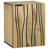 vidaXL Dulap de perete pentru baie - 38 x 33.5 x 48 cm, Fabricat din lemn masiv și aglomerat.