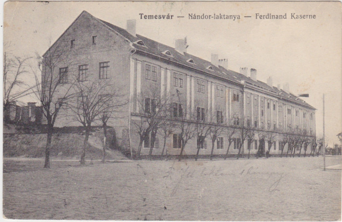 CP Timisoara Temesvar Cazarma Ferdinand ND(1916)
