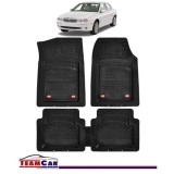Covorase Auto TeamCar&reg; Tip Tavita Compatibile Jaguar X-Type I (2001&ndash;2009) Negru Material Rezistent, Cauciuc