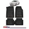 Covorase Auto TeamCar&reg; Tip Tavita Compatibile Jaguar X-Type I (2001&ndash;2009) Negru Material Rezistent