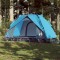 Cort de camping cupolă 2 persoane, setare rapidă, albastru