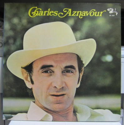 Vinil LP &amp;quot;Japan Press&amp;quot; Charles Aznavour &amp;lrm;&amp;ndash; Charles Aznavour (-VG) foto