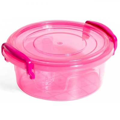 Recipient Alimente, Model Fucsia, Capacitate 300 ml, Plastic foto