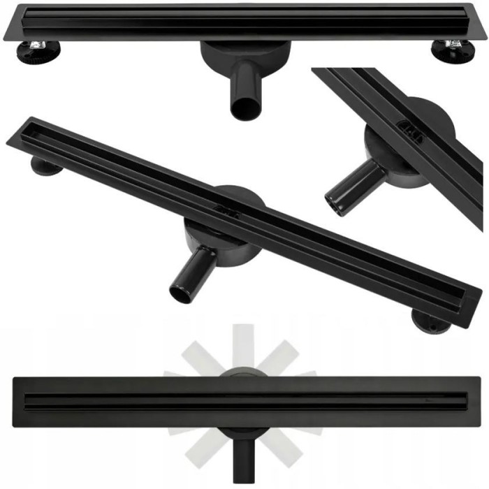 Rigola dus NEO Slim Pro Black 90