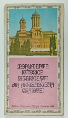 MONUMENTE ISTORICE BISERICESTI DIN ARHIEPISCOPIA CRAIOVEI , 1962 foto