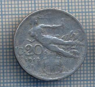 AX 1340 MONEDA - ITALIA - 20 CENTESIMI -ANUL 1912 -STAREA CARE SE VEDE foto