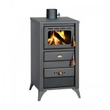 Soba pe lemne, Prity K22E, metalica, 3,2 kg/h, 490 x 460 x 920