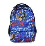 Cumpara ieftin Rucsac Next Level, 48 x 33 x 20 cm, 2 compartimente, design albastru