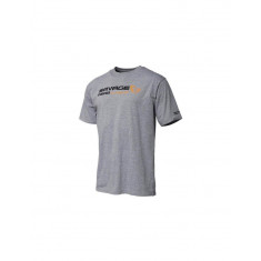 Tricou Savage Gear Signature Logo, Culoare Grey Melange,Marime XL