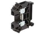 Conector de Șine 0,5-10mm&sup2; 2 Borne TS35 Negru