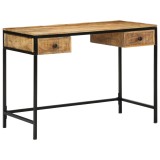 vidaXL Birou 105x50x75 cm Lemn masiv Mango