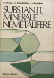 Substanțe minerale nemetalifere - Avramescu