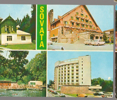 CPI B14576 - CARTE POSTALA - SOVATA. , vila 31, HANUL URSUL NEGRU, ALUNIS foto