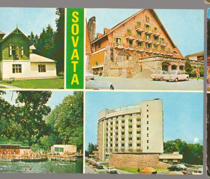 CPI B14576 - CARTE POSTALA - SOVATA. , vila 31, HANUL URSUL NEGRU, ALUNIS