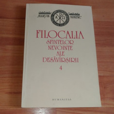 FILOCALIA SFINTELOR NEVOINTE ALE DESAVIRSIRII- PREOT VASILE RADUCA vol.4