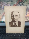 Vladimir Ilici Lenin, planșă, circa 1952, sepia, 193