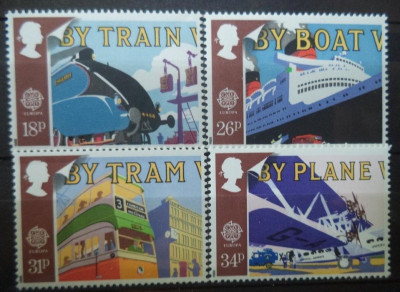 ANGLIA 1988 - TRANSPORTURI, serie MNH, SD173 foto