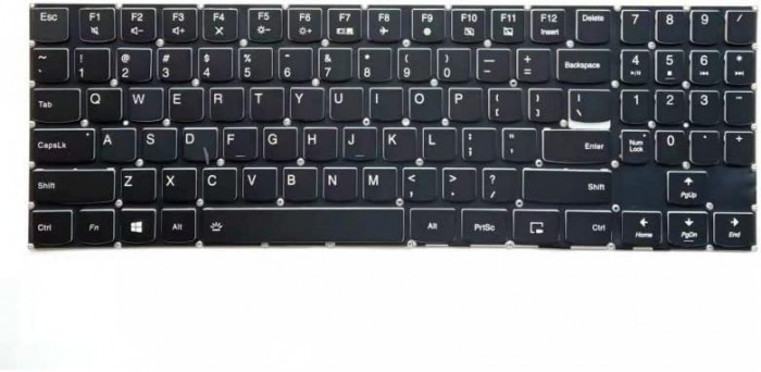 Tastatura Laptop, Lenovo, Legion Y540-17IRH Type 81Q4, cu iluminare, layout US