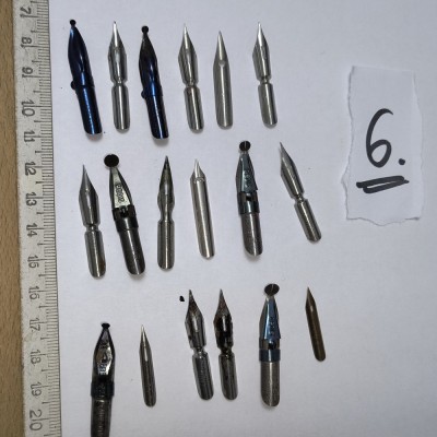 LOT PENITE PENTRU TOC SCRIS , PT .GRAGICA , TUS , CALIGRAFIE , DESEN foto