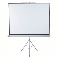 ECRAN proiectie NOBO, manual, format 4 : 3, fixare trepied, 175 x 132 cm,