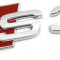 Emblema spate AUDi metal ,audi sline S3 ,S5,