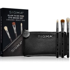 Sigma Beauty Brush Set Glam N Go set de pensule cu geantă foto