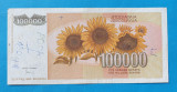 100.000 Dinari anul 1993 Bancnota Iugoslavia UNA SUTA MII - Jugoslavije