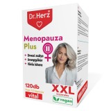 Capsule pentru menopauza cu salvie medicala si vitamina B6 Dr Herz 120 buc XXL