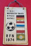 Fanion fotbal - Campionatul Mondial din GERMANIA 1974 (Cele 4 semifinaliste)