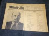 ZIARUL ROMANIA LIBERA 22 APRILIE 1955 ANIVERSARE LENIN
