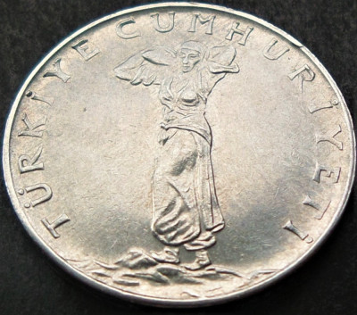 Moneda 25 KURUS - TURCIA, anul 1973 *cod 1836 B foto