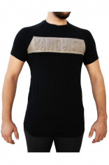 Tricou sport barbati Vanquish Fitness Panel T Negru XXL foto