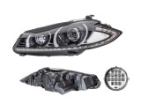 Far JAGUAR XF (X250), 08.2012-12.2015, VARROC, fata, partea stanga, bi-xenon; cu &amp;#39;lumina de zi&amp;#39; tip LED;tip bec D3S; electric; cu bec descarc