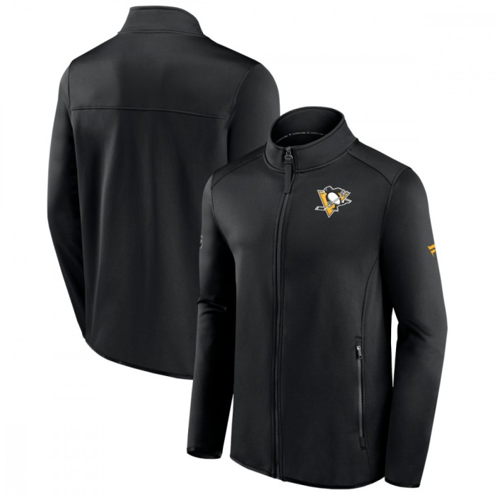 Pittsburgh Penguins geacă de bărbați RINK Fleece Jacket Black-Black - XL
