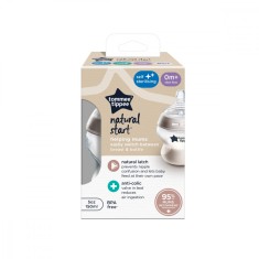 Biberon cu autosterilizare din PP pentru 0 luni Natural Start, 150ml, Tommee Tippee foto
