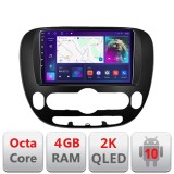 Navigatie Kia Soul 2014-2019 Android ecran Qled 2K Octa core 4+32 Kit-soul-2014+EDT-E409-2K CarStore Technology