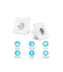 Priza Smart WiFi Woox R4054 10A montare in doza perete foto