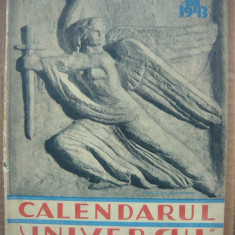 CALENDARUL UNIVERSUL - 1943