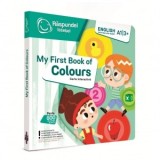 Raspundel Istetel, carte interactiva My first book of colors English