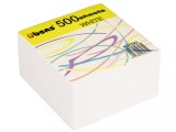 Rezerva cub alb hartie 9 x 9 cm 500 file Ubers