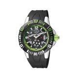 Cumpara ieftin Ceas Barbatesc Q&amp;Q DA72J302Y Quartz Analog Negru Cauciuc 45mm Data
