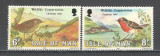 Isle of Man.1980 Nasterea Domnului-Pasari GI.26, Nestampilat
