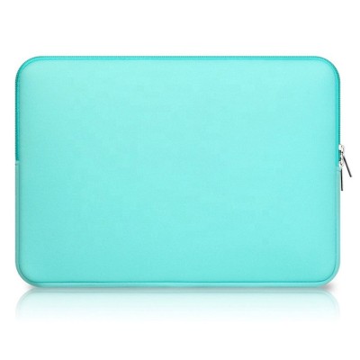 Geanta protectie pentru laptop, Zola&amp;Acirc;&amp;reg;, diagonala maxima 15.6&amp;quot;, inchidere fermoar, captusita cu un burete moale impotriva socurilor, turcoaz, 39x29x1. foto