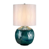 Veioza Blue Globe 1 Light Table Lamp