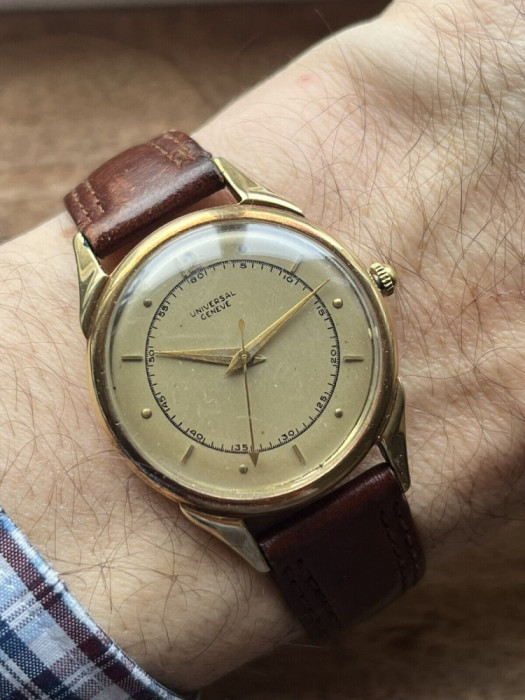 Universal Geneve Aur 14K An 1945 nu trimit ramburs