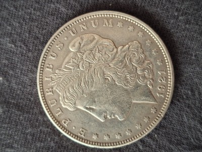 One Dollar argint &amp;quot;MORGAN&amp;quot; 1921 foto