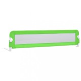 Cumpara ieftin Balustrada de protectie pat copii, verde, 180x42 cm, poliester