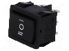 Intrerupator ON-OFF-ON, 3 pozitii, DP3T, SCI, R13-33D-02-BB-7D, T234679 foto