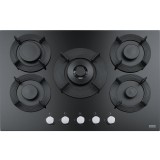 Plita incorporabila Franke Maris Free FHMF 755 4G DC C 106.0541.752, Gaz, 5 arzatoare, Arzator dubla coroana, Aprindere electrica integrata, Dispoziti